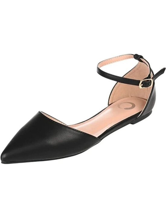 Journee Collection Shoes - NWT Journee Collection Reba Buckle Pointed Toe Ballet Flats REBA Size 11
